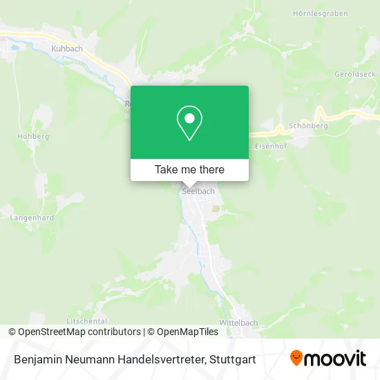 Карта Benjamin Neumann Handelsvertreter