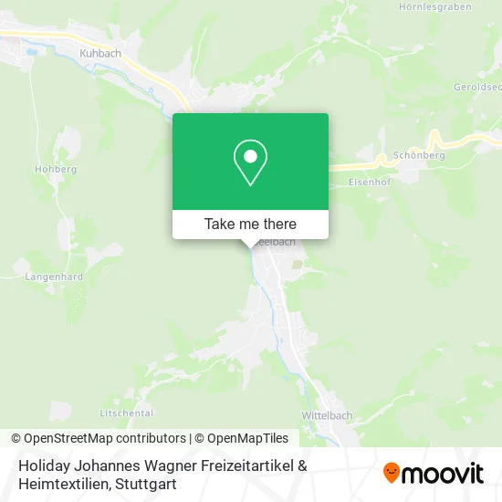 Карта Holiday Johannes Wagner Freizeitartikel & Heimtextilien