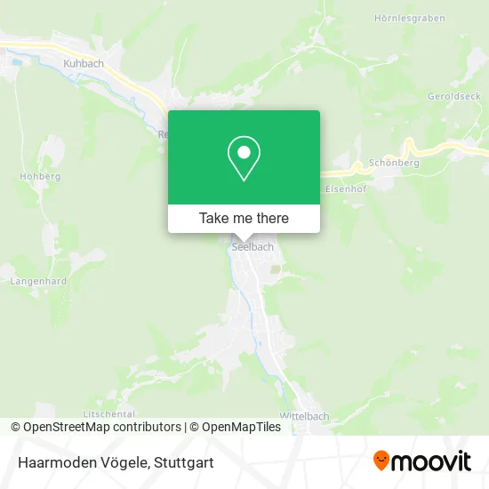 Карта Haarmoden Vögele