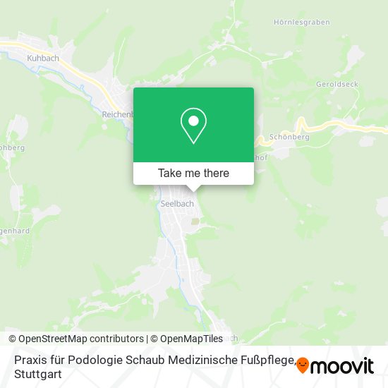 Praxis für Podologie Schaub Medizinische Fußpflege map