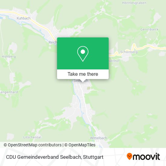 CDU Gemeindeverband Seelbach map