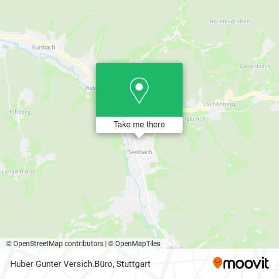 Huber Gunter Versich.Büro map