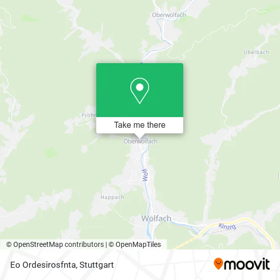 Карта Eo Ordesirosfnta
