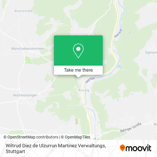 Карта Wiltrud Diez de Ulzurrun Martinez Verwaltungs