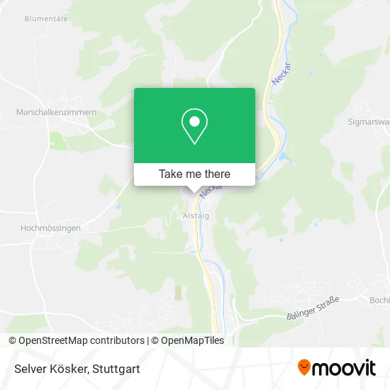 Карта Selver Kösker