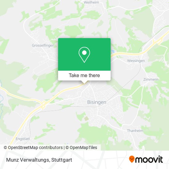 Munz Verwaltungs map