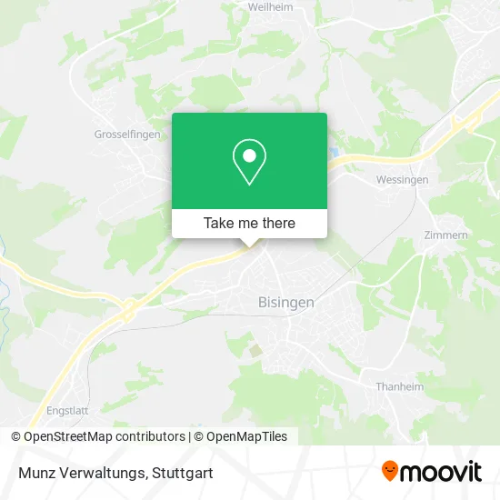 Карта Munz Verwaltungs