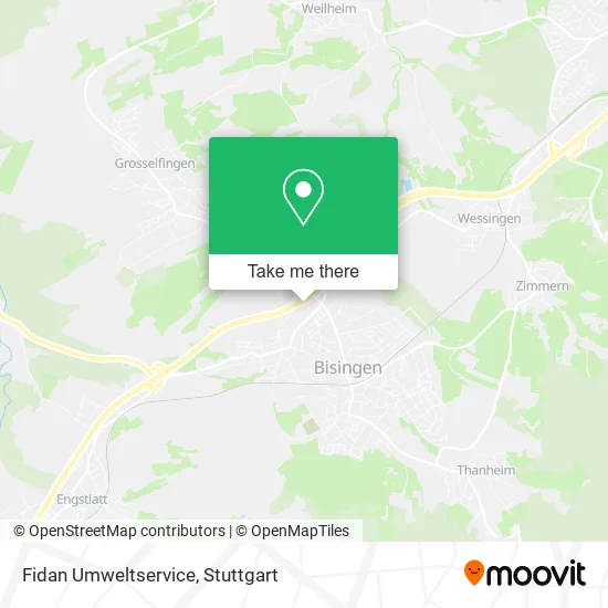 Карта Fidan Umweltservice