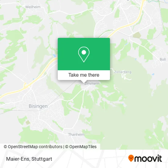 Карта Maier-Ens