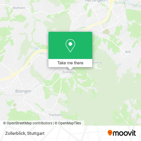 Карта Zollerblick