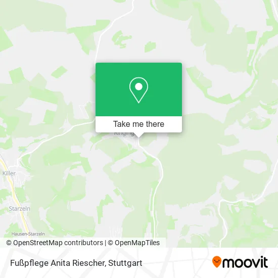 Карта Fußpflege Anita Riescher