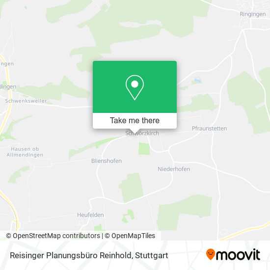 Reisinger Planungsbüro Reinhold map