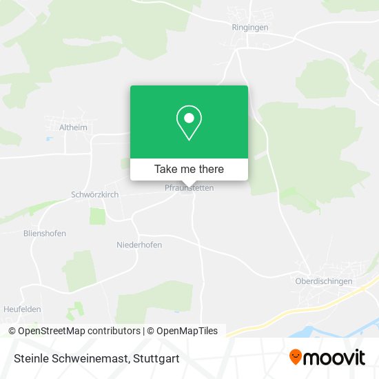Steinle Schweinemast map