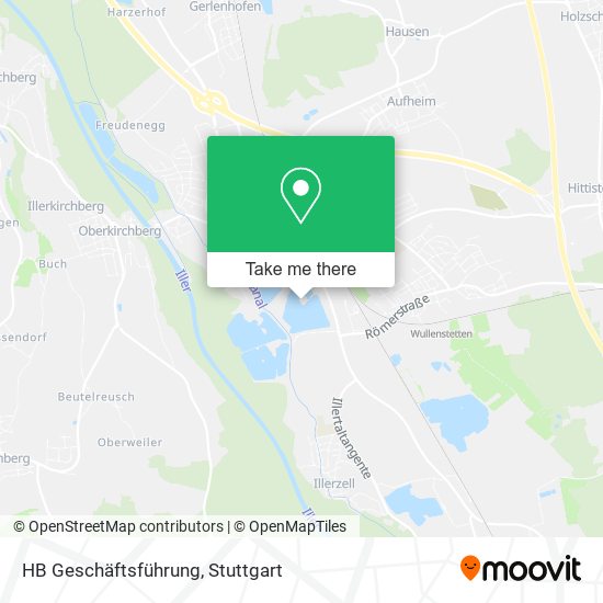HB Geschäftsführung map