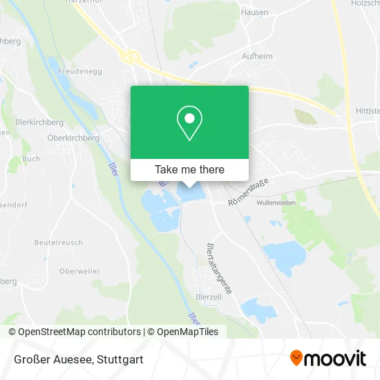 Карта Großer Auesee