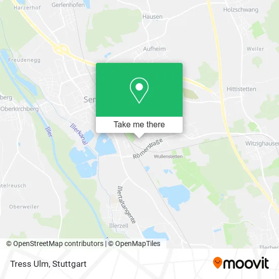Карта Tress Ulm