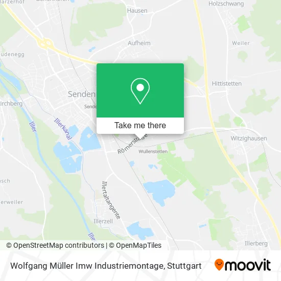 Карта Wolfgang Müller Imw Industriemontage