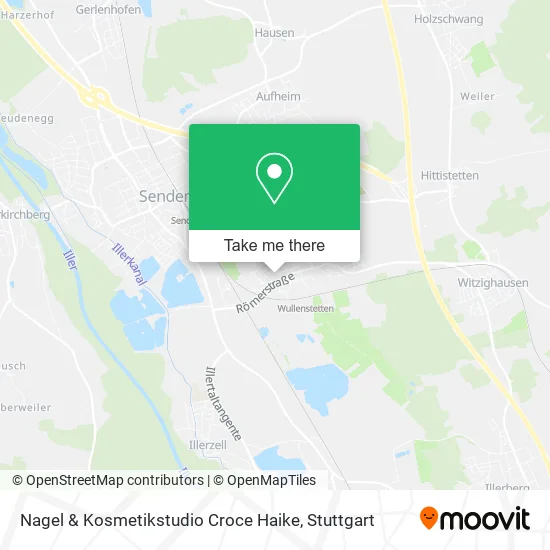 Карта Nagel & Kosmetikstudio Croce Haike