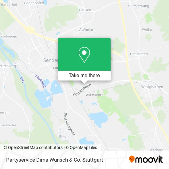 Partyservice Dima Wunsch & Co map