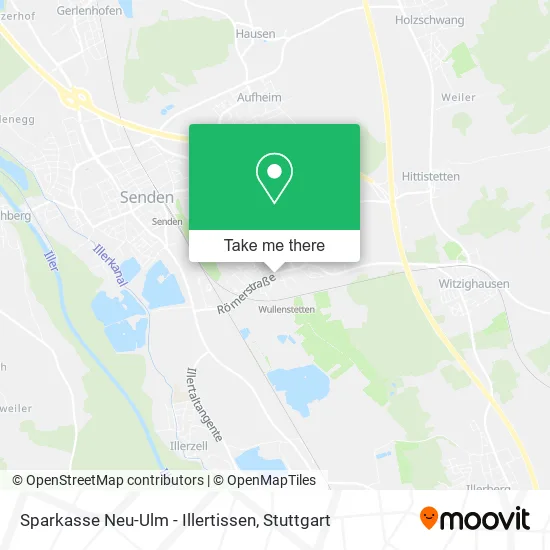 Карта Sparkasse Neu-Ulm - Illertissen