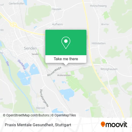 Карта Praxis Mentale Gesundheit