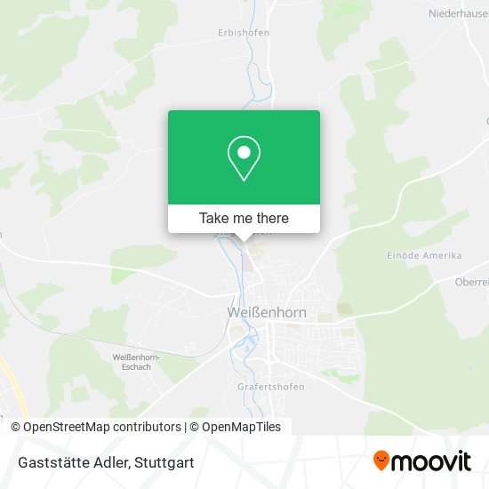 Gaststätte Adler map