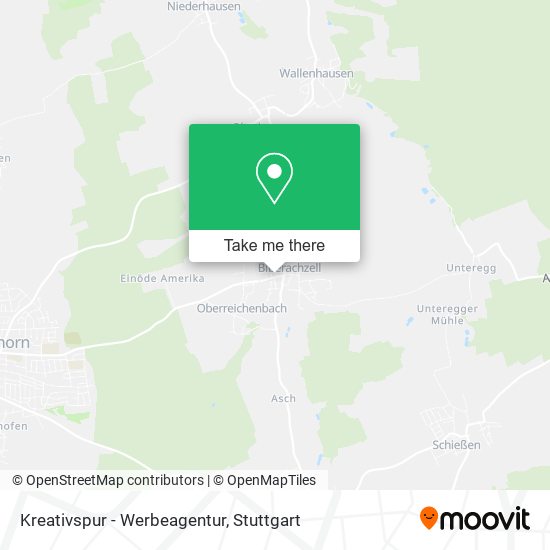 Kreativspur - Werbeagentur map
