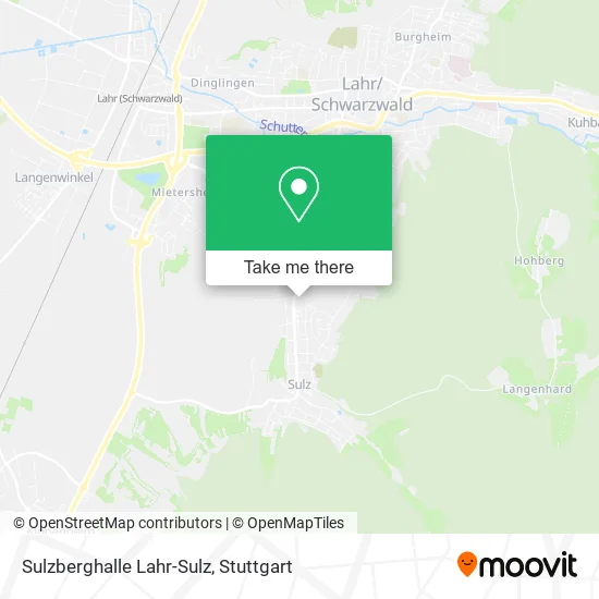 Карта Sulzberghalle Lahr-Sulz