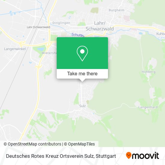 Deutsches Rotes Kreuz Ortsverein Sulz map