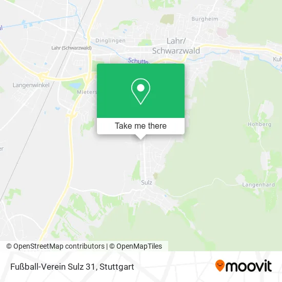 Fußball-Verein Sulz 31 map