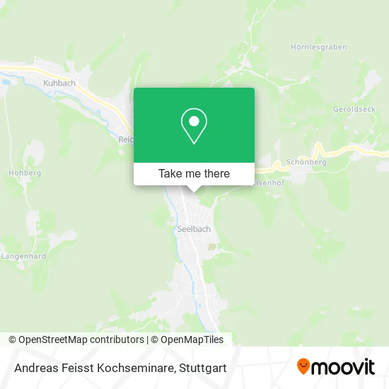 Карта Andreas Feisst Kochseminare