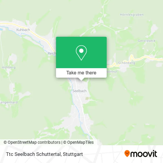 Карта Ttc Seelbach Schuttertal