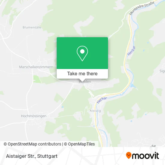 Aistaiger Str. map