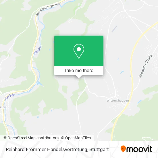 Карта Reinhard Frommer Handelsvertretung