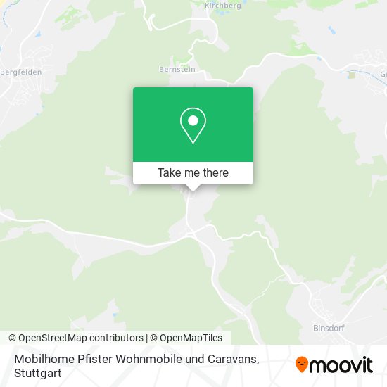 Карта Mobilhome Pfister Wohnmobile und Caravans