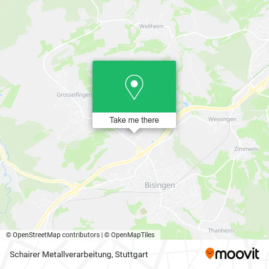 Карта Schairer Metallverarbeitung
