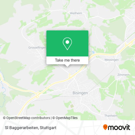 Карта Sl Baggerarbeiten