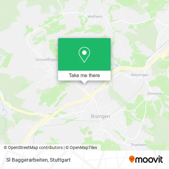 Карта Sl Baggerarbeiten