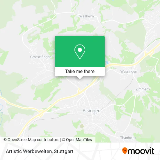 Карта Artistic Werbewelten