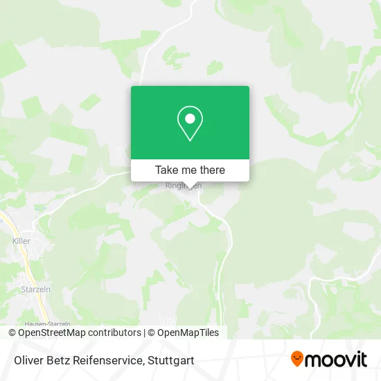 Карта Oliver Betz Reifenservice