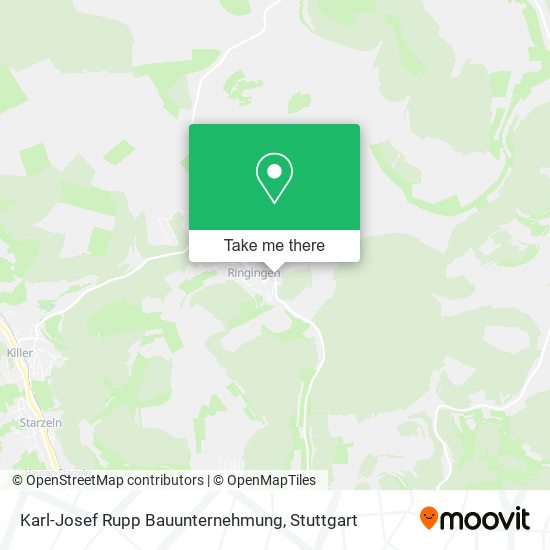 Karl-Josef Rupp Bauunternehmung map