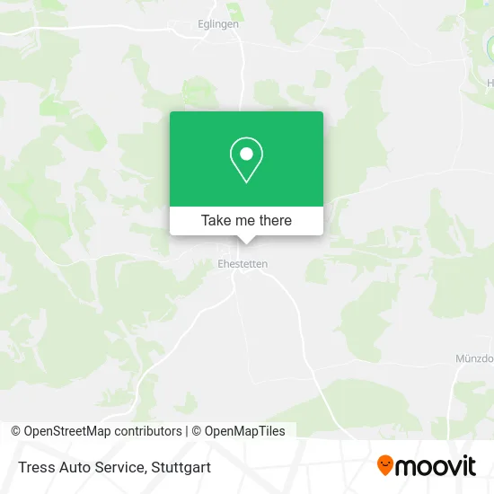 Tress Auto Service map
