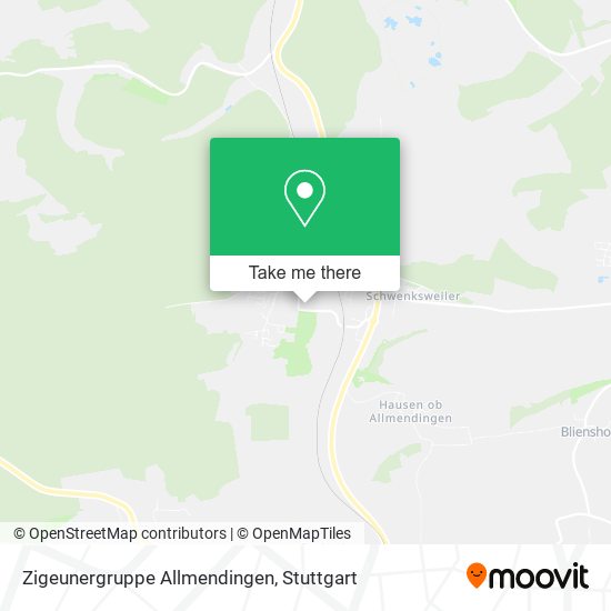 Карта Zigeunergruppe Allmendingen
