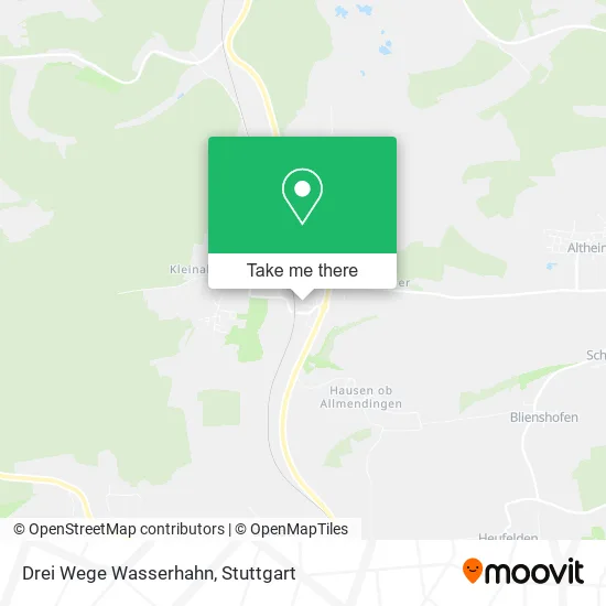 Карта Drei Wege Wasserhahn