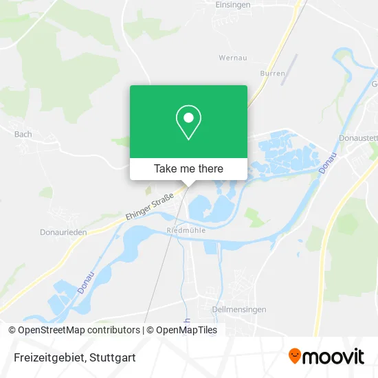 Карта Freizeitgebiet