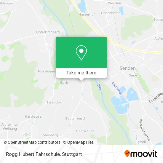 Карта Rogg Hubert Fahrschule