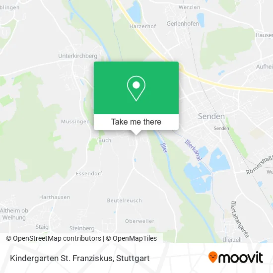 Карта Kindergarten St. Franziskus