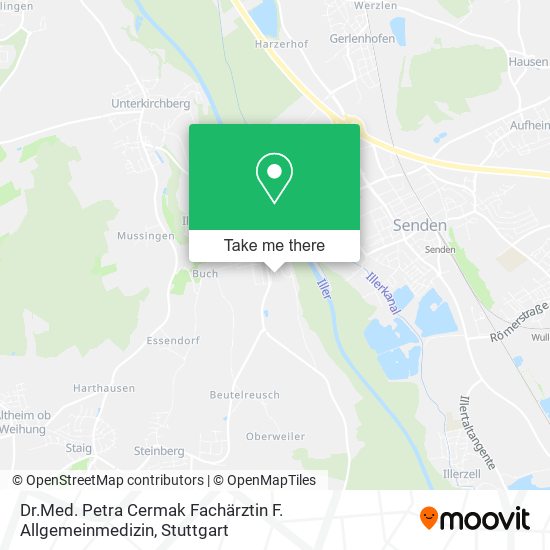 Dr.Med. Petra Cermak Fachärztin F. Allgemeinmedizin map