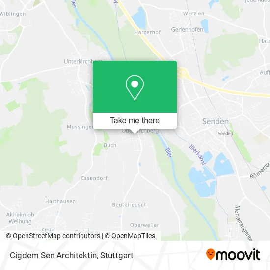 Карта Cigdem Sen Architektin