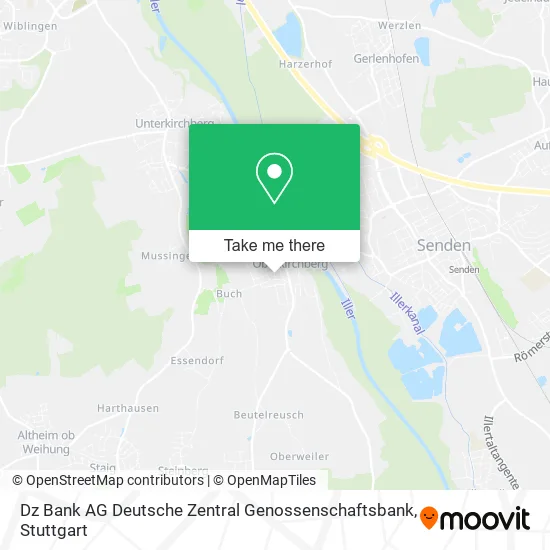 Карта Dz Bank AG Deutsche Zentral Genossenschaftsbank